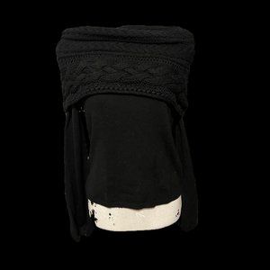 Elie Tahari Merino Wool Cowl Neck Sweater-S